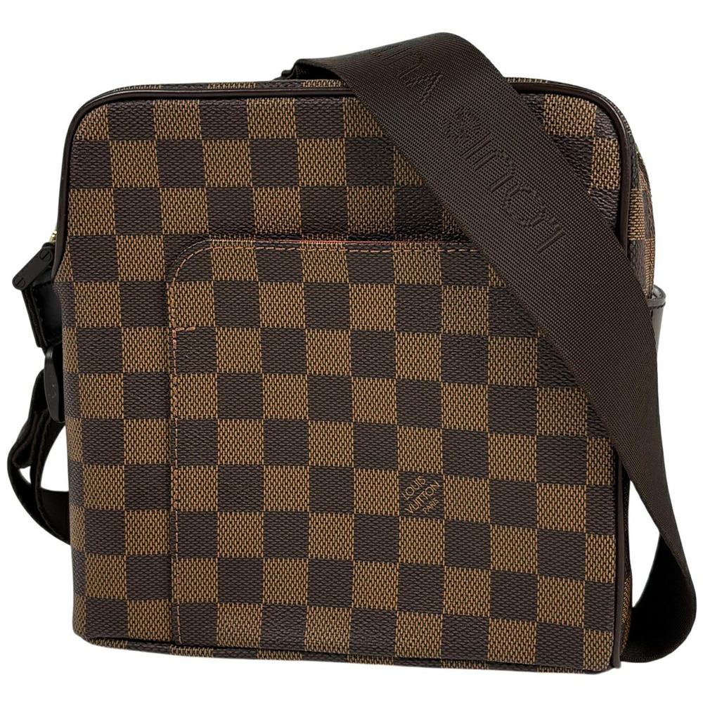 Louis Vuitton Olaf Shoulder Bag Damier Brown